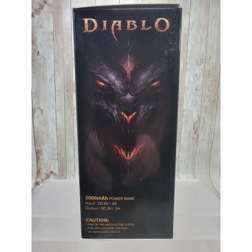Officially Licensed Blizzard Diablo Soulstone Power Bank 2000mAh New